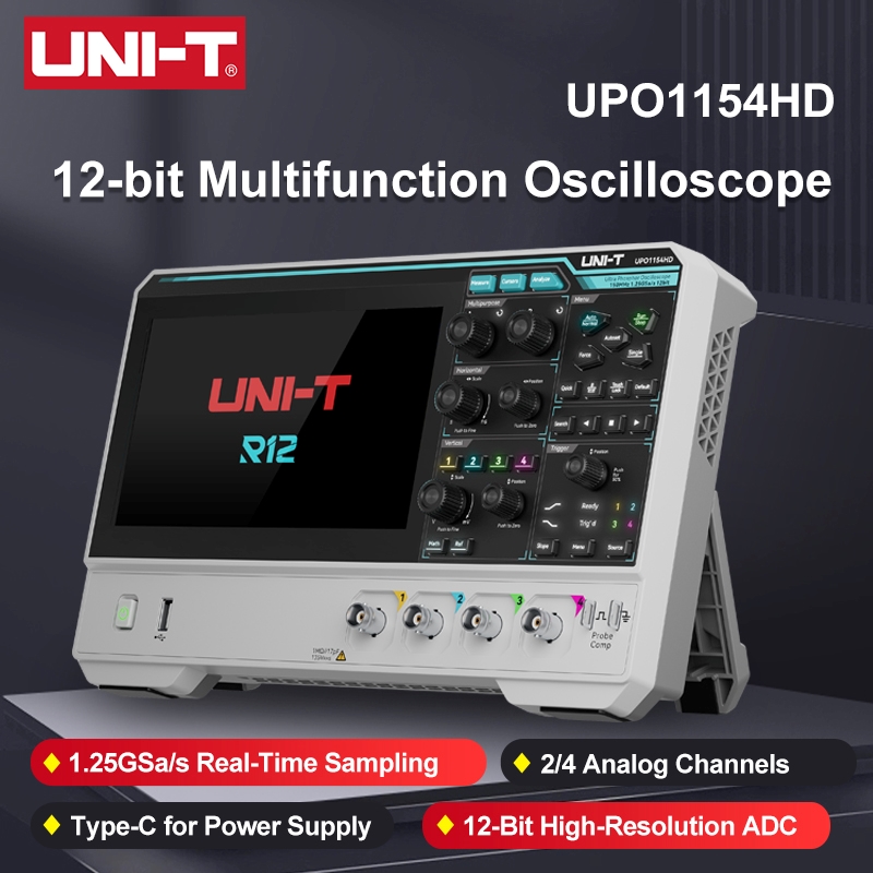 Signal Generator Spectrum Analyzer - UNI-T UPO1154HD UPO1082HD Osiloskop Yüksek Çözünürlüklü