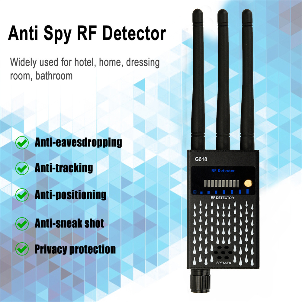 Signal Generator Spectrum Analyzer - Üç Anten Profesyonel Radyo Frekansı Algılama