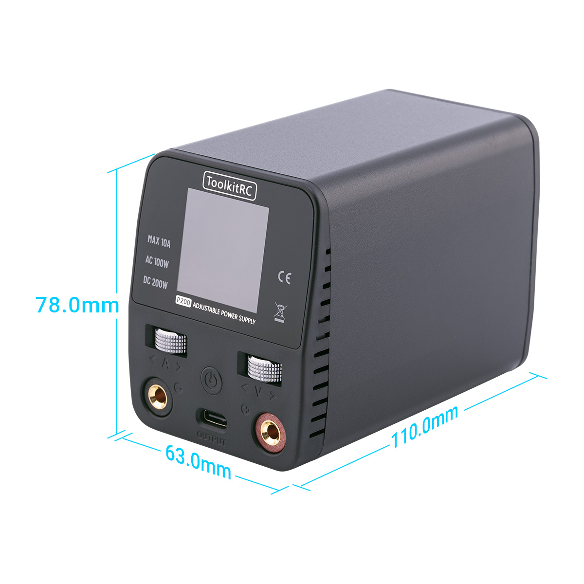 ToolkitRC P200 V2 Güç Kaynağı  - Programmable Dc Power Supply 30V 10A incelemesi ve fiyatı