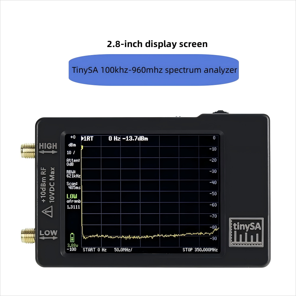 TinySA 100khz-960mhz Spektrum  - Signal Generator Spectrum Analyzer incelemesi ve fiyatı