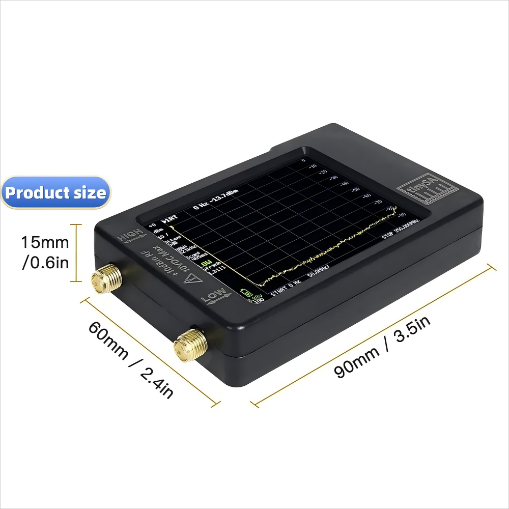 TinySA 100khz-960mhz Spektrum  - Signal Generator Spectrum Analyzer incelemesi ve fiyatı