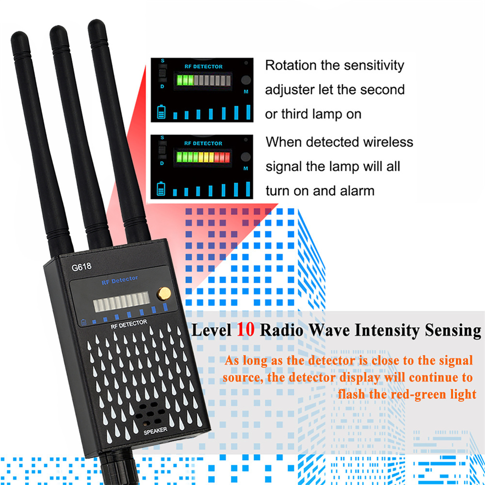 Üç Anten Profesyonel Radyo Fre - Signal Generator Spectrum Analyzer incelemesi ve fiyatı