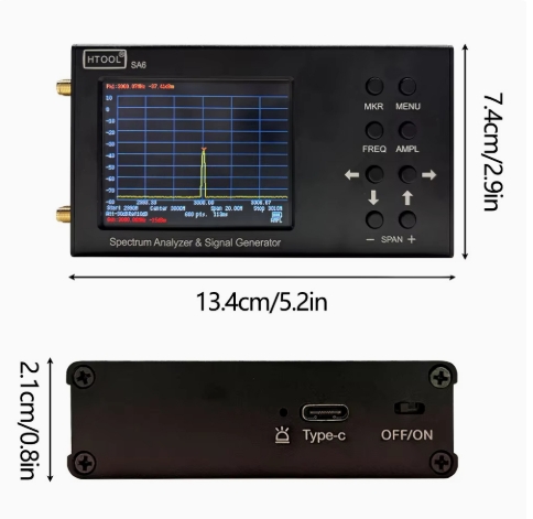 El Tipi Spektrum Analizörü 35M - Signal Generator Spectrum Analyzer incelemesi ve fiyatı