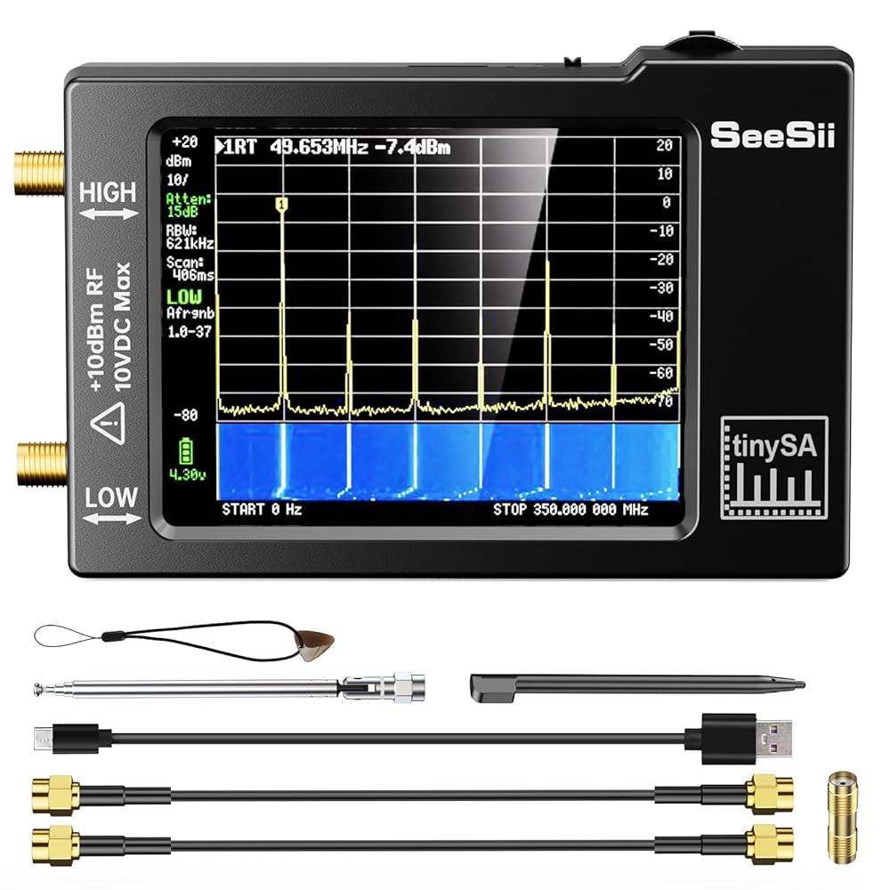 Geliştirilmiş Tiny Spectrum An - Signal Generator Spectrum Analyzer incelemesi ve fiyatı